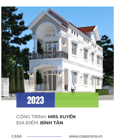CÔNG TRÌNH NHÀ Ở: MRS XUYẾN