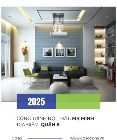 CÔNG TRÌNH NỘI THẤT: MR MINH