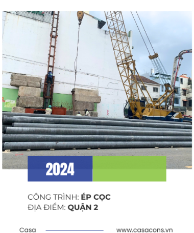 CÔNG TRÌNH ÉP CỌC