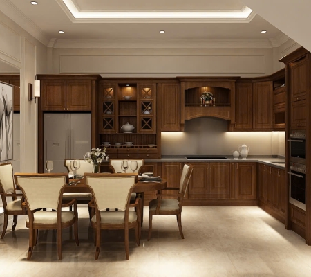 THIẾT KẾ NỘI THẤT PHÒNG BẾP