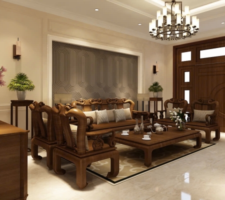 CÔNG TRÌNH NỘI THẤT PHÒNG KHÁCH